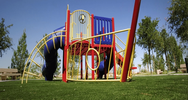 Artificial Grass Playground Installation Inland Empire, Synthetic Turf Playground Company